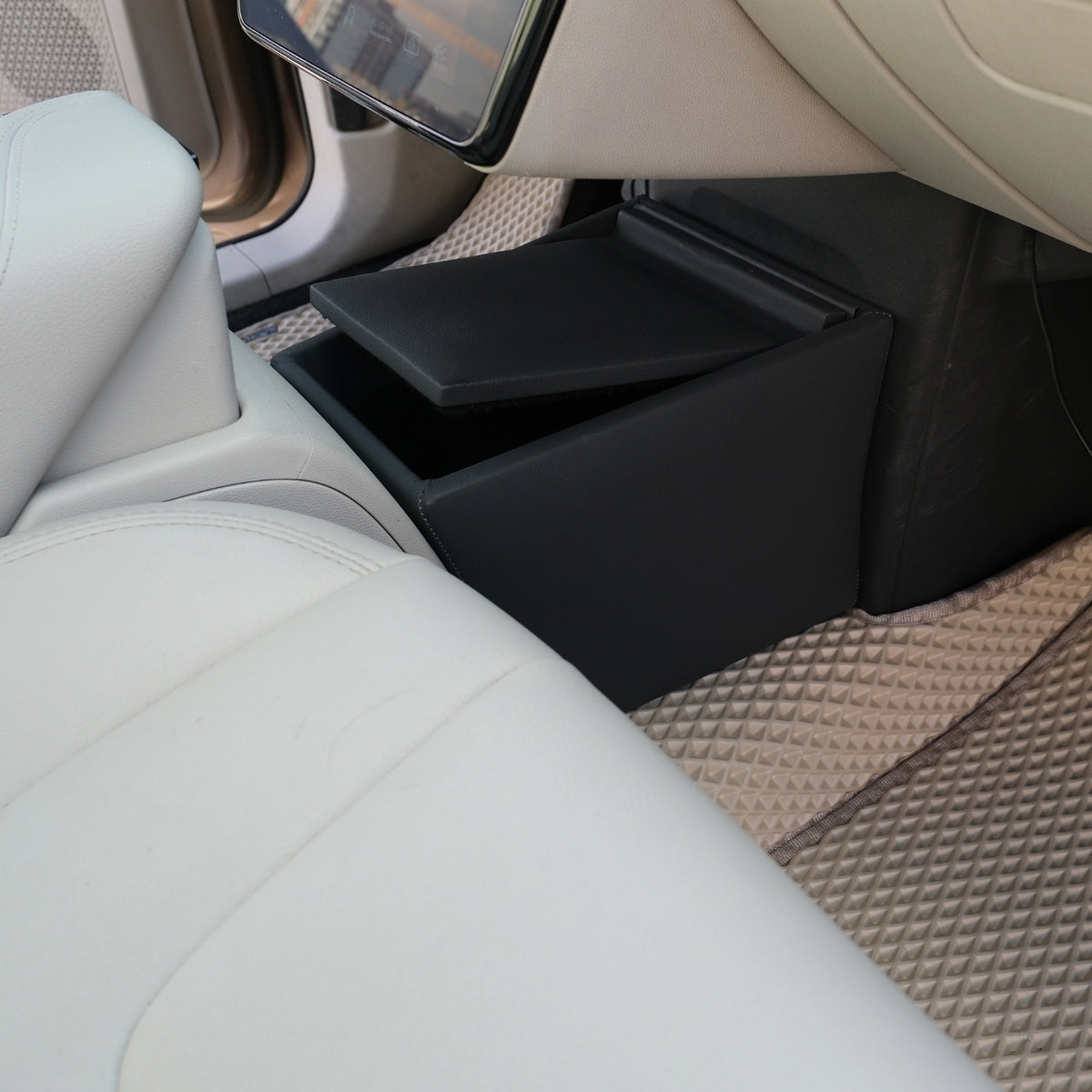 TOGG T10X Tam Uyumlu Ara Konsol Siyah (Antrasit) – Carvion Premium Serisi