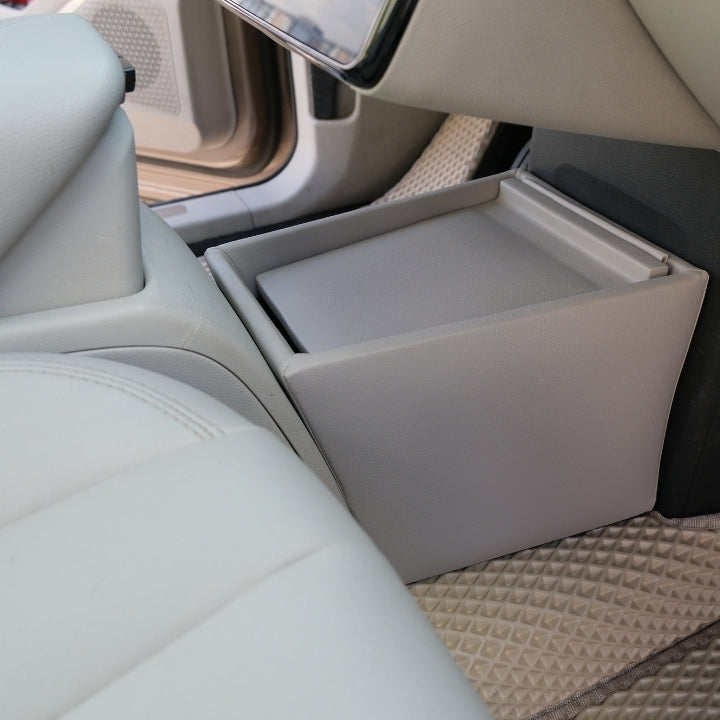 TOGG T10X Tam Uyumlu Ara Konsol Beyaz (Krem) – Carvion Premium Serisi