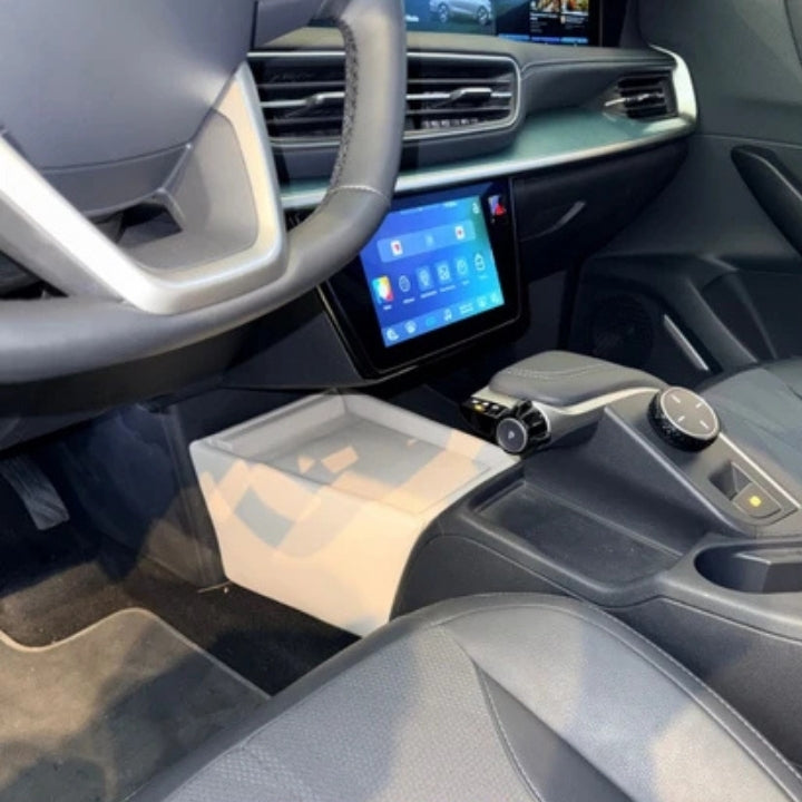 TOGG T10F Ara Konsol Beyaz (Bej)  – Carvion Premium Serisi