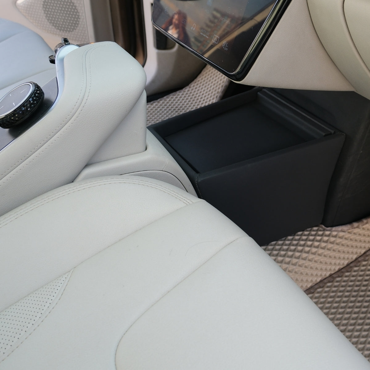 TOGG T10X Tam Uyumlu Ara Konsol Siyah (Antrasit) – Carvion Premium Serisi